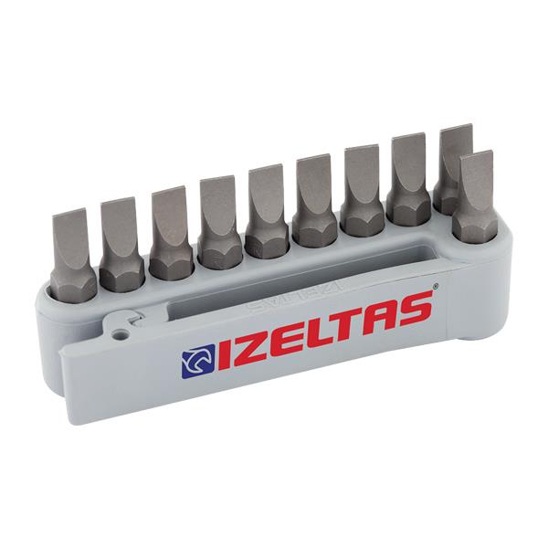 İzeltaş Düz Bits Uç Set 0.6X4.5 (25 Mm)